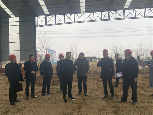 萬人助萬企，節(jié)后送關(guān)懷——上級部門領(lǐng)導視察永和集團城陽城拌合站建設(shè)情況！